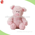 new style pink pig plush baby toy